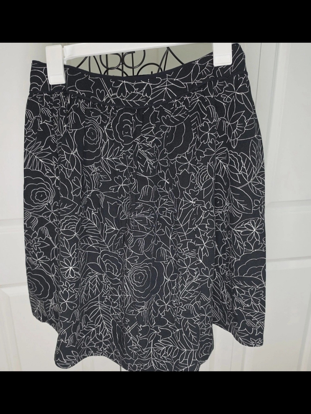 Anthropologie Conversations Limited Edition Floral A-Line Skirt Size 6